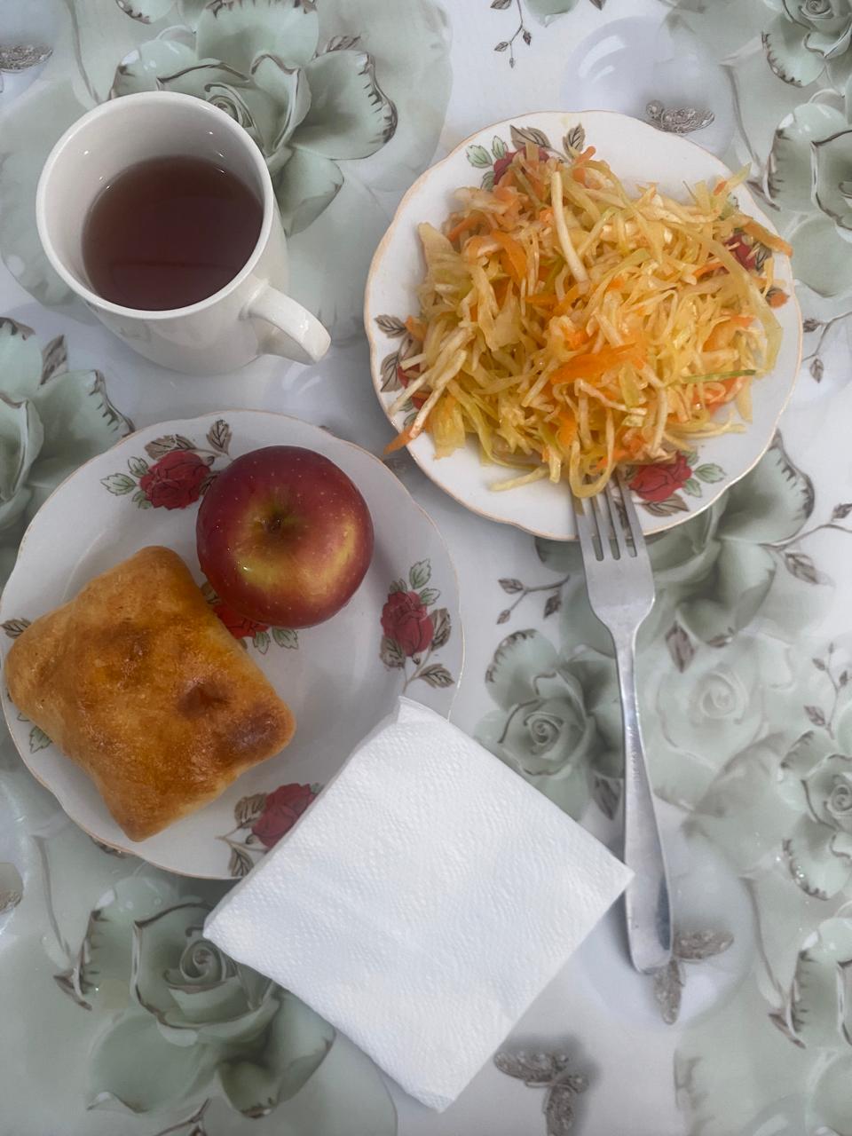 1 күндік буфеттік меню