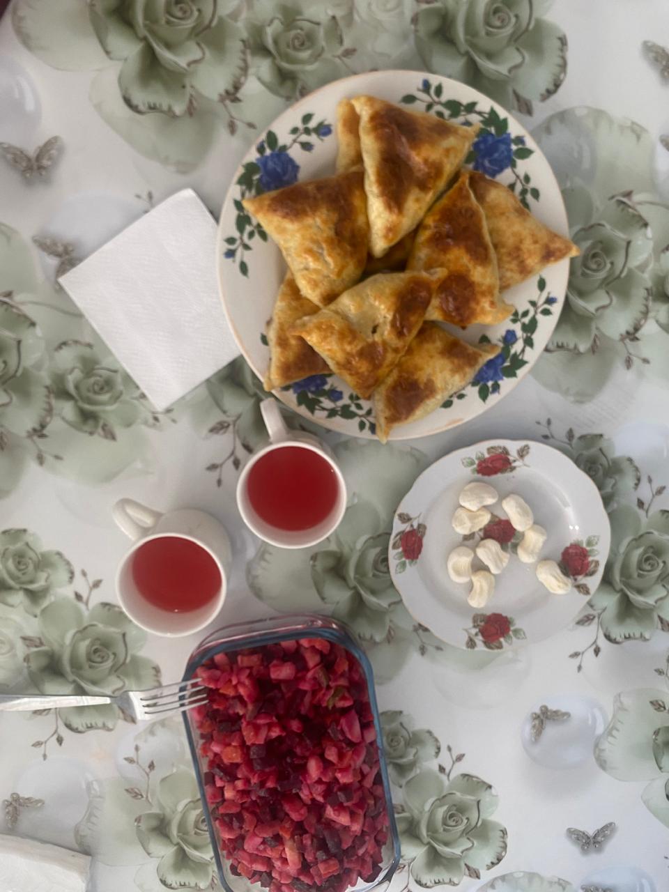 1 күндік буфеттік меню