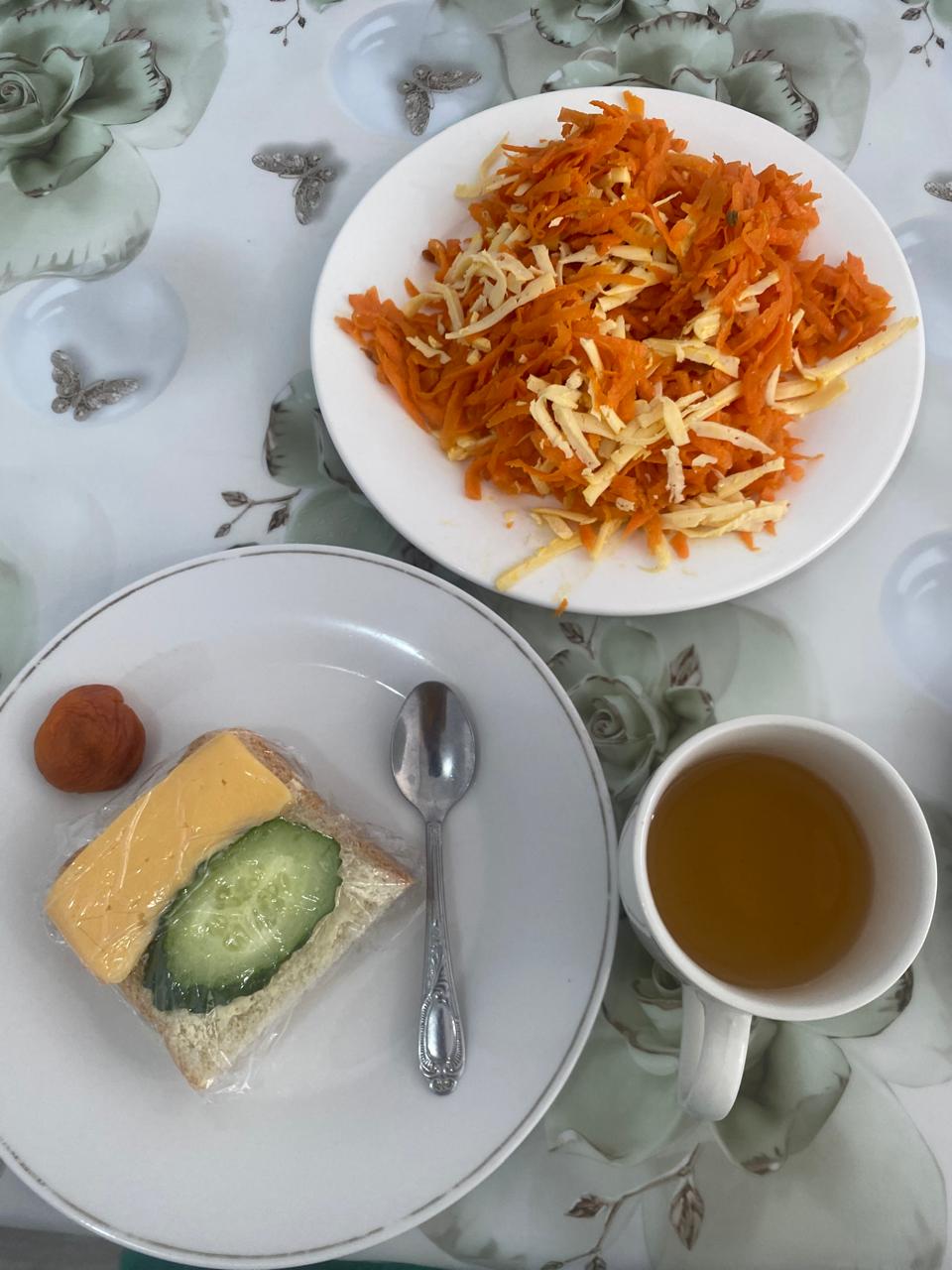 1 күндік буфеттік меню