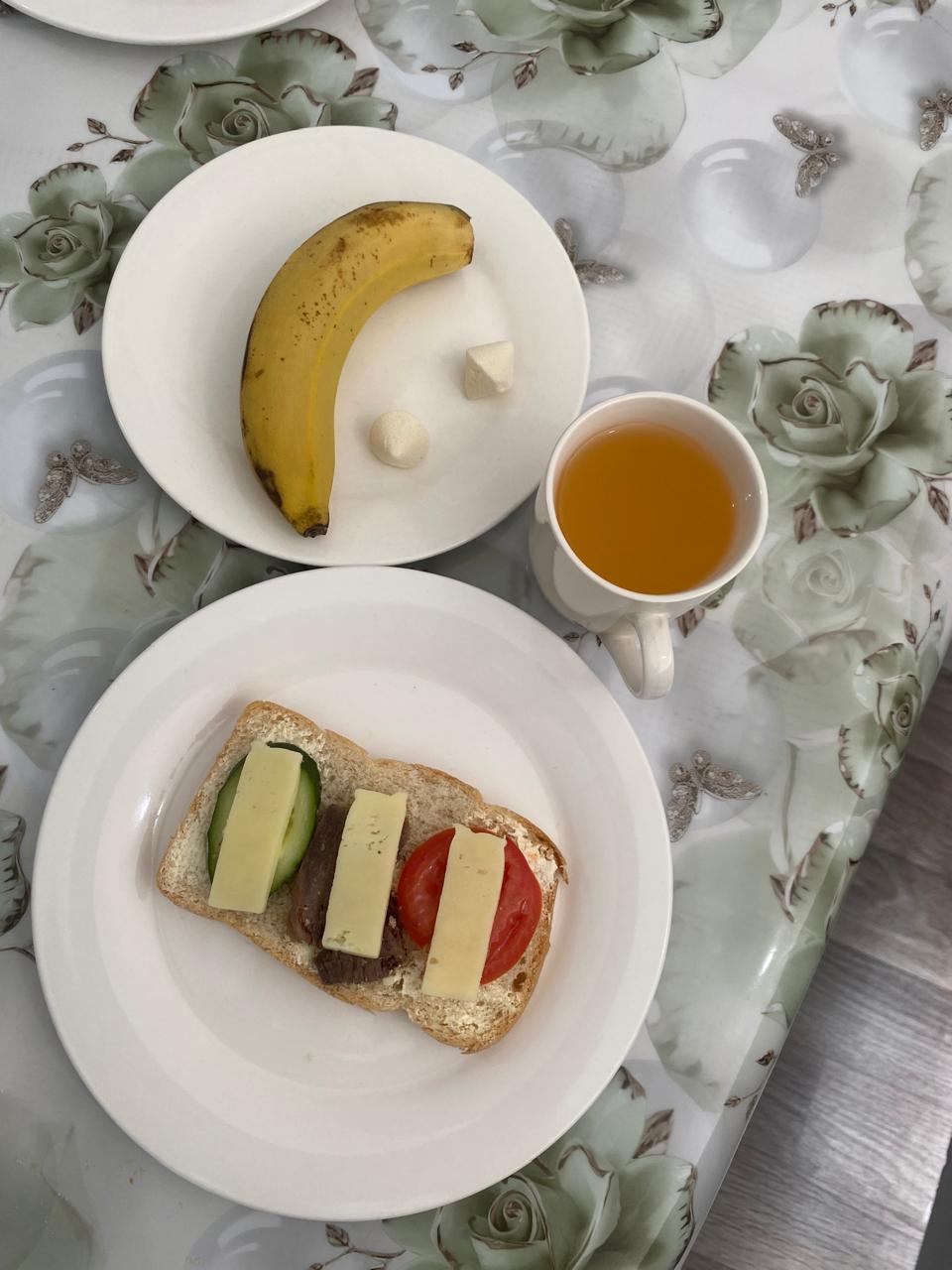 1 күндік буфеттік меню